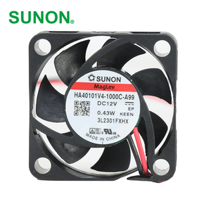 Ventilador Axial de Refrigeración Independiente SUNON HA40101V4-1000C-A99 Eléctrico 40x40x10mm 12VDC 0.43W 31mA 5000RPM 5.4CFM con Rodamiento Vapo - Product Image 1