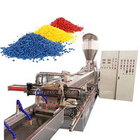 Granulateurs de plastique de recyclage entièrement automatiques PP/PE/PET/ABS 200-300 kg/h