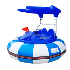 Engraçado inflável crianças jet ski ev pára-choques aqua barco jetski tema parque oferta passeios equipamentos de parque aquático comercial para venda