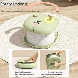 WC Portatile Pieghevole per Bambini da Auto - Strumento di Emergenza per Campeggio all'Aperto, Toilette da Viaggio per Bambini - Product Image 5