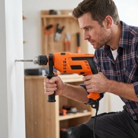 66-teiliges Heimwerker-Set mit Elektrobohrer, Multimeter, Zangen, Schraubenschlüssel und Schraubendreher-Set für Haushaltsreparaturen