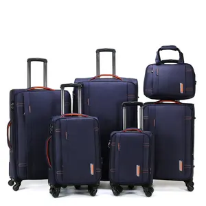 6 pezzi trolley da viaggio valigia bagagli set da viaggio borse Trolley Dei Bagagli del sacchetto con il sacchetto di mano