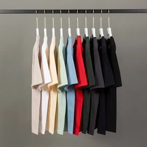 Camiseta de algodón peinado 210 GSM 100% de alta calidad para hombre, camisetas personalizadas con serigrafía para mujer, diseño personalizable - Product Image 1