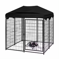 Cage de présentation pliable en treillis métallique pour poulets et volailles de combat, idéale pour l'entraînement et le vol, installation facile, cages durables pour coqs
