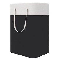 Nouveau grand panier de rangement à linge pliable personnalisé panier boîtes panier à linge sacs d'organisation avec poignées