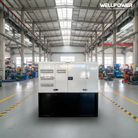 Générateur diesel 50/60Hz 20-100KW 50KVA ATS triphasé refroidissement par eau pour moteur silencieux