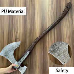 Hacha Leviatán de <span class=keywords><strong>Kratos</strong></span>, Dios de la Guerra, Juguetes de Espuma de Poliuretano, Disfraces de Halloween, Regalo Seguro para Niños - Product Image 3