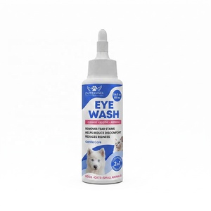 Nettoyant pour les yeux des animaux de compagnie 100 ml, éliminateur de taches de larmes pour chiens et chats, liquide nettoyant doux 2-en-1, soulagement des rougeurs pour petits animaux, OEM personnalisé - Product Image 6