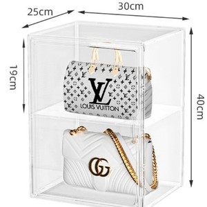 Boîte de <span class=keywords><strong>rangement</strong></span> en plastique écologique et durable, design multifonctionnel, vitrine pour poupées et jouets en peluche - Product Image 3