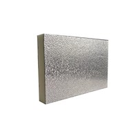 Panneau d'isolation en polyuréthane Conduit d'air Feuille d'aluminium pré-isolée Panneaux sandwich composites en aluminium PU Conduits HVAC