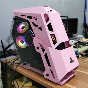 Wanjia Little Judge Mid Tower Boîtier d'ordinateur en alliage d'aluminium Forme irrégulière Prend en charge les cartes mères MicroATX Small Medium 240 Stock - Product Image 3