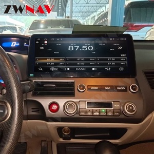 Reproductor Multimedia para Automóvil con Pantalla Táctil Inalámbrica Carplay Android, Navegación GPS para Automóvil, para <span class=keywords><strong>Honda</strong></span> Civic 2011-2016, Reproductor Estéreo de Video, Unidad Principal - Product Image 5