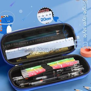 Estuche de Lápices de Cuero 3D de Gran Capacidad, Nueva Bolsa de Almacenamiento de Papelería Creativa y Simple con Característica Anticaídas para Estudiantes - Product Image 2