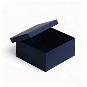 Boîte à montre et à <span class=keywords><strong>bijoux</strong></span> en velours recyclable de luxe conçue sur mesure par l'usine, avec couvercle ciel et terre, emballage cadeau avec mousse - Product Image 2