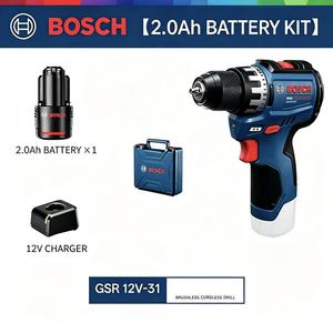 Compatible avec la perceuse pistolet sans fil GSR12V-31 - Batterie lithium-ion 2.0/3.0Ah, multi-vitesses, réversible, originale - Product Image 2