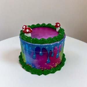 Molino de Hierbas con Forma de Pastel de Cumpleaños, 63 mm, 4 Capas, Molinillo de Hierbas de Zinc, Molinillo de Tabaco Creativo para el Hogar - Product Image 4