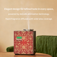 Diffuseur d'arômes sans eau pour petit espace, avec veilleuse, contrôlé par application, grande capacité, verrouillage magnétique, pour hôtel et usage domestique