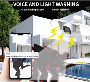 Icsee 4MP Wi-Fi extérieur IP vidéo caméra de sécurité cour lumière LED Smartlink synchronisation alerte intelligente <span class=keywords><strong>stockage</strong></span> de données en nuage - Product Image 6