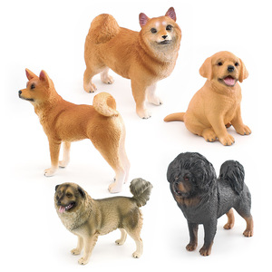 Lelewu simulation Samoyède Labrador Shiba Tibétain Mastiff Berger modèle animal de compagnie <span class=keywords><strong>chien</strong></span> décoration - Product Image 5