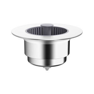 <span class=keywords><strong>Bouchon</strong></span> anti-odeur et anti-obstruction pour évier de cuisine avec filtre à mailles et noyau rebondissant - Product Image 6
