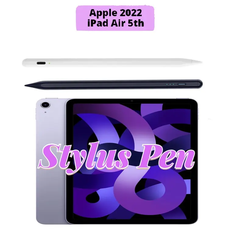 Ipad Air 5th Stylus 10.9 Inch Tablet PC Active Capacitor Pen for Apple Plastic Tablet with Keyboard and Pen and Cover in One Box