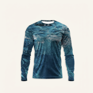 Camisa de Pesca de Secado Rápido con Diseño Personalizado, Protección Solar UPF50+, Manga Larga, Ropa de Pesca para Adultos, Camisa Deportiva de Pesca - Product Image 1