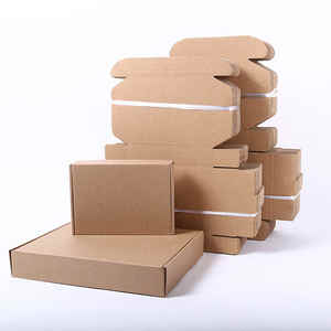 Cajas de correo Kraft de diseño novedoso moderno a bajo precio de marca PBPK, buen precio, envío para pequeñas empresas, embalaje de papel, embalaje de EE. UU. - Product Image 2