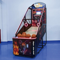 Machines de tir au panier de basket-ball de style arcade, électroniques, à monnayeur, personnalisables, pour 2 joueurs, en gros