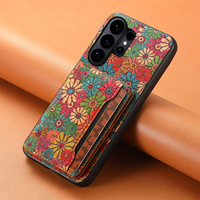 Étui de téléphone magnétique en liège style bohème Denior OEM/ODM, compatible avec les séries S26/S25/S24/S23/S22/A, personnalisation disponible