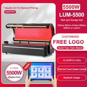 Magique Power Professional <strong>Infrared</strong> Sauna Pod Plus Pemf 480nm 660nm 850nm Full Body Red Light Therapy Bed for Clinic - Product Image 4