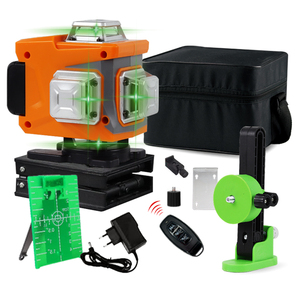 Láser de línea <span class=keywords><strong>S04CG</strong></span>, con estuche rígido, función de diente azul y modo de pulso al aire libre, nivel de láser de haz de luz verde 4D, 16 líneas - Product Image 5