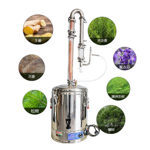 Machine de distillation d'huiles essentielles avec chauffage et condensation haute performance pour l'extraction d'huiles végétales - Product Image 3