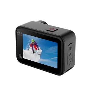 4K Hd Pantalla de doble color Máquina desnuda Cámara digital impermeable Viaje Ciclismo Cámara de movimiento antivibración