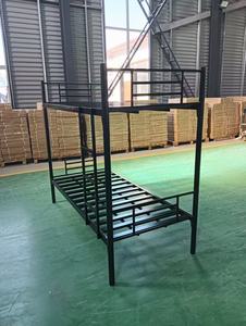 Diseño moderno de dos pisos, tamaño Queen, marco de hierro de metal <span class=keywords><strong>cama</strong></span> con <span class=keywords><strong>escalera</strong></span> <span class=keywords><strong>para</strong></span> almacenamiento de camas gemelas o apartamentos, precio de fábrica disponible - Product Image 4