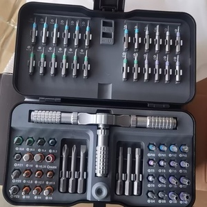 66 in 1 <strong>Magnetic</strong> <strong>Screwdriver</strong> <strong>Set</strong> DIY Ratchet <strong>Screwdriver</strong> <strong>Set</strong> with Detachable Handle Portable Compact Repair Tool Kit - Product Image 1