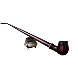 Pipa de Fumar de Madera Tallada a Mano, Moderna y de Alta Calidad, con Acabado Esmerilado, Ecológica, 10 cm - Product Image 1
