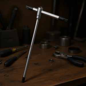 T Handle Torx Wrench 10mm Stainless Steel <b>Precision</b> <b>Tool</b> - Product Image 3