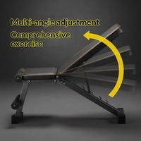 Banc de musculation multifonction pliable en métal pour hommes, assistant de presse à la barre, chaise de fitness à domicile, planche de sit-up, équipement sportif