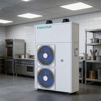 Climatiseur de cuisine électrique FREEAIR 2500-3000m³/h avec installation par conduit pour zone de stockage alimentaire à chaîne du froid et usage domestique