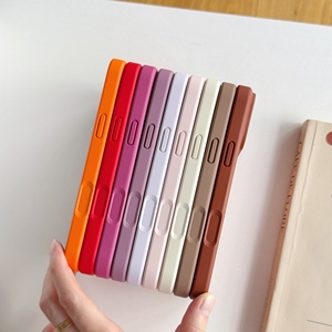 Funda de Silicona Estilo INS Antihuellas, Delgada, de Cobertura Total, Color Caramelo, de Alta Calidad para 17/17E/16/15/14/13/12/11/<span class=keywords><strong>XR</strong></span> - Product Image 5
