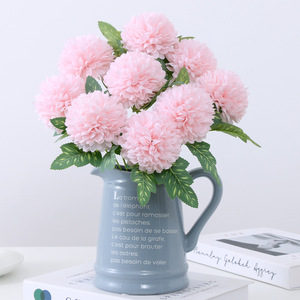 <span class=keywords><strong>Fleur</strong></span> de chrysanthème artificielle en soie en gros, 29 cm, pour décoration de table de mariage, de maison, de fête ou d'hôtel - Product Image 3