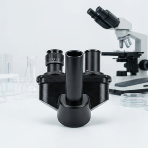 Cabezal de Microscopio Binocular, Tubo de Ocular Estéreo, Visor Óptico para Enseñanza en Laboratorio - Product Image 1