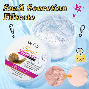 Crème <span class=keywords><strong>gel</strong></span> hydratante pour le visage au collagène et à l'extrait <span class=keywords><strong>d</strong></span>'<span class=keywords><strong>escargot</strong></span>, anti-rides et éclaircissante, grande capacité 300g - Product Image 3