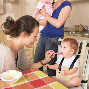 Nouvelle tendance personnalisée Toddle Booster Harnais Siège Tissu Bébé Portable Salle à manger Chaise haute pour le voyage - Product Image 6
