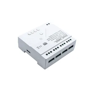 4CH Tuya无线Wifi开关模块WI FI遥控器DC 12V 24V 7-32V RF接收器10A智能继电器智能定时器Alexa Google