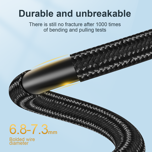 Câble HDMI Mindpure Personnalisé OEM 8K 60Hz <span class=keywords><strong>4K</strong></span> 120Hz UHD, Tressé en Nylon HDMI 2.1 pour Téléviseurs <span class=keywords><strong>Sony</strong></span>, PS5, Moniteur de Jeu, Roku - Product Image 5