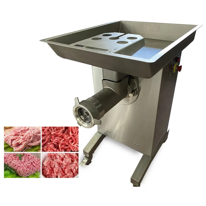 Máquina picadora de carne de res automática comercial congelada industrial Fabricantes