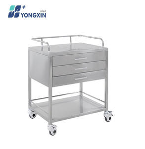 YX-MT850 Chinese Fabrikanten Medische Apparatuur Abs Geneeskunde Verpleging <span class=keywords><strong>Trolley</strong></span> Ziekenhuis Gebruikt Emergency <span class=keywords><strong>Trolley</strong></span> Voor Kliniek - Product Image 6