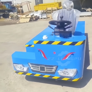 Truk Platform Listrik Empat Roda Efisiensi Tinggi 2000kg Beban Aman Ukuran Kecil untuk Peralatan Industri - Product Image 6