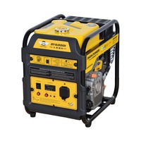 Générateur diesel portable à cadre ouvert super silencieux 3KW Démarrage automatique Mode ECO 50/60Hz pour la sauvegarde à domicile, l'agriculture et la construction